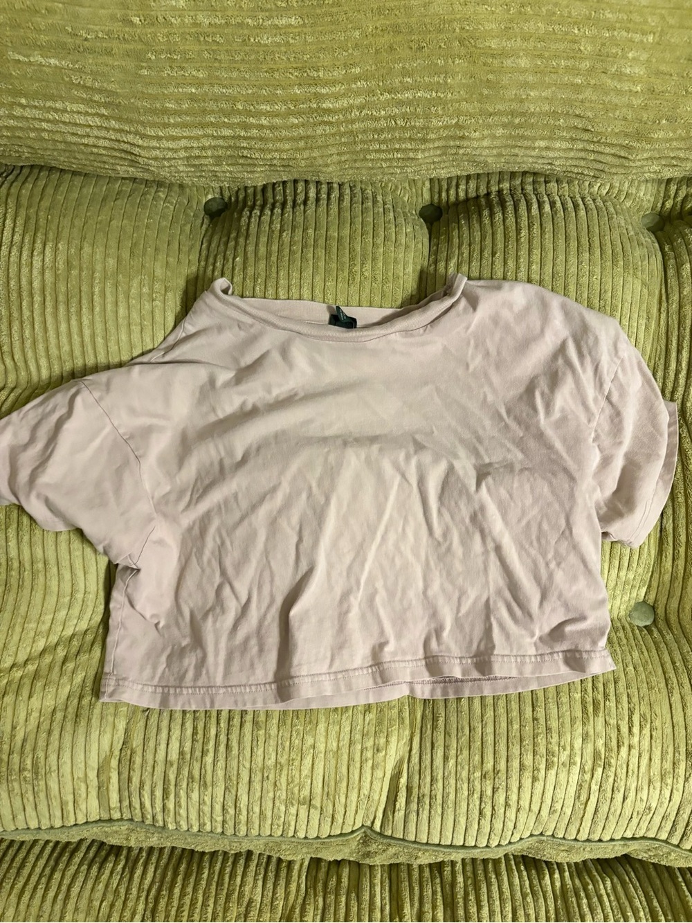 wild fable Pale Pink Cropped Tee